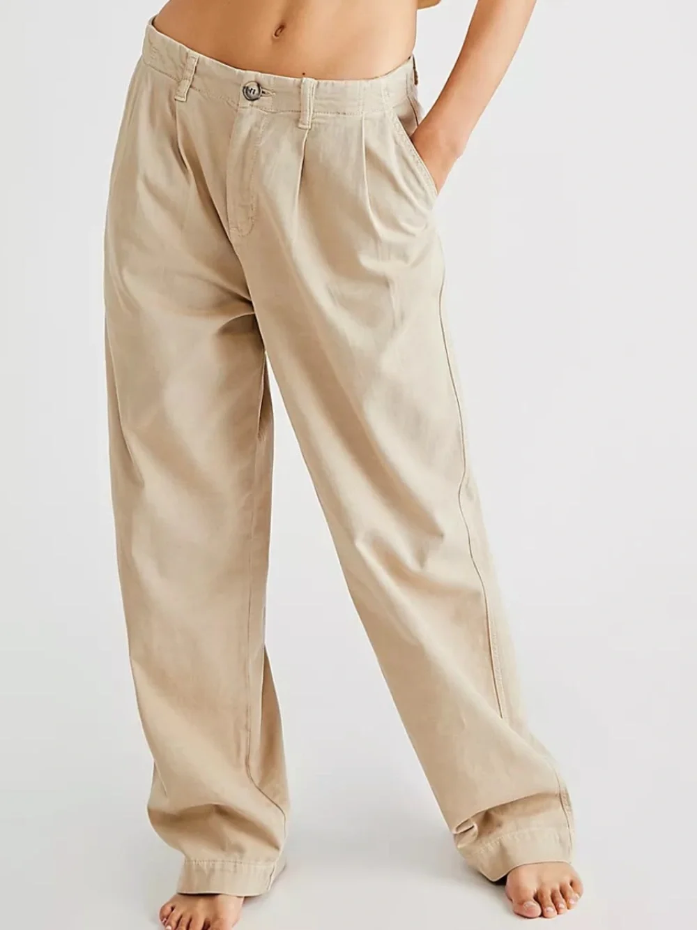 NWT Free People Addy Chino Pants Size 14
